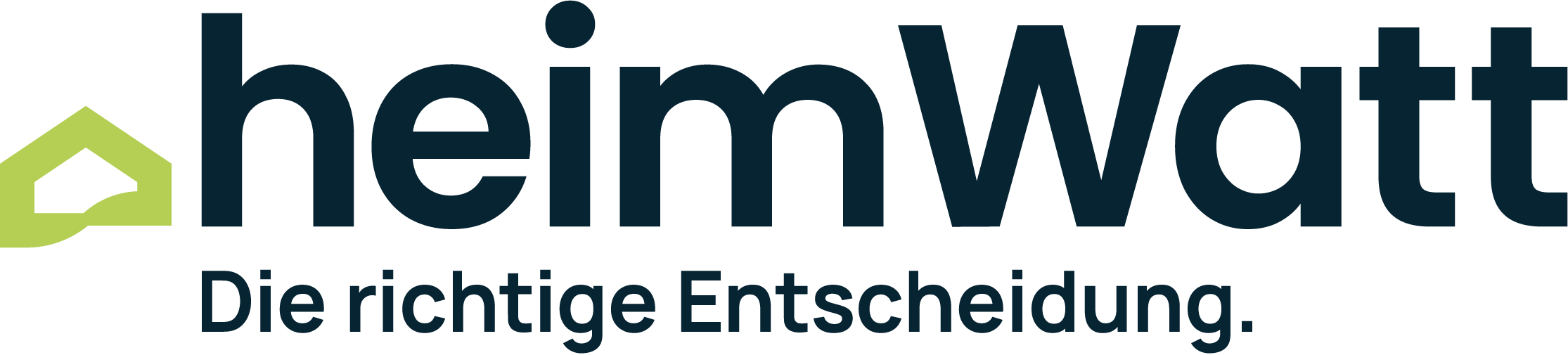 heimWatt Logo mit Claim